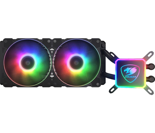 Cougar Aqua ARGB 280 2x140mm - 1074494 - zdjęcie 2